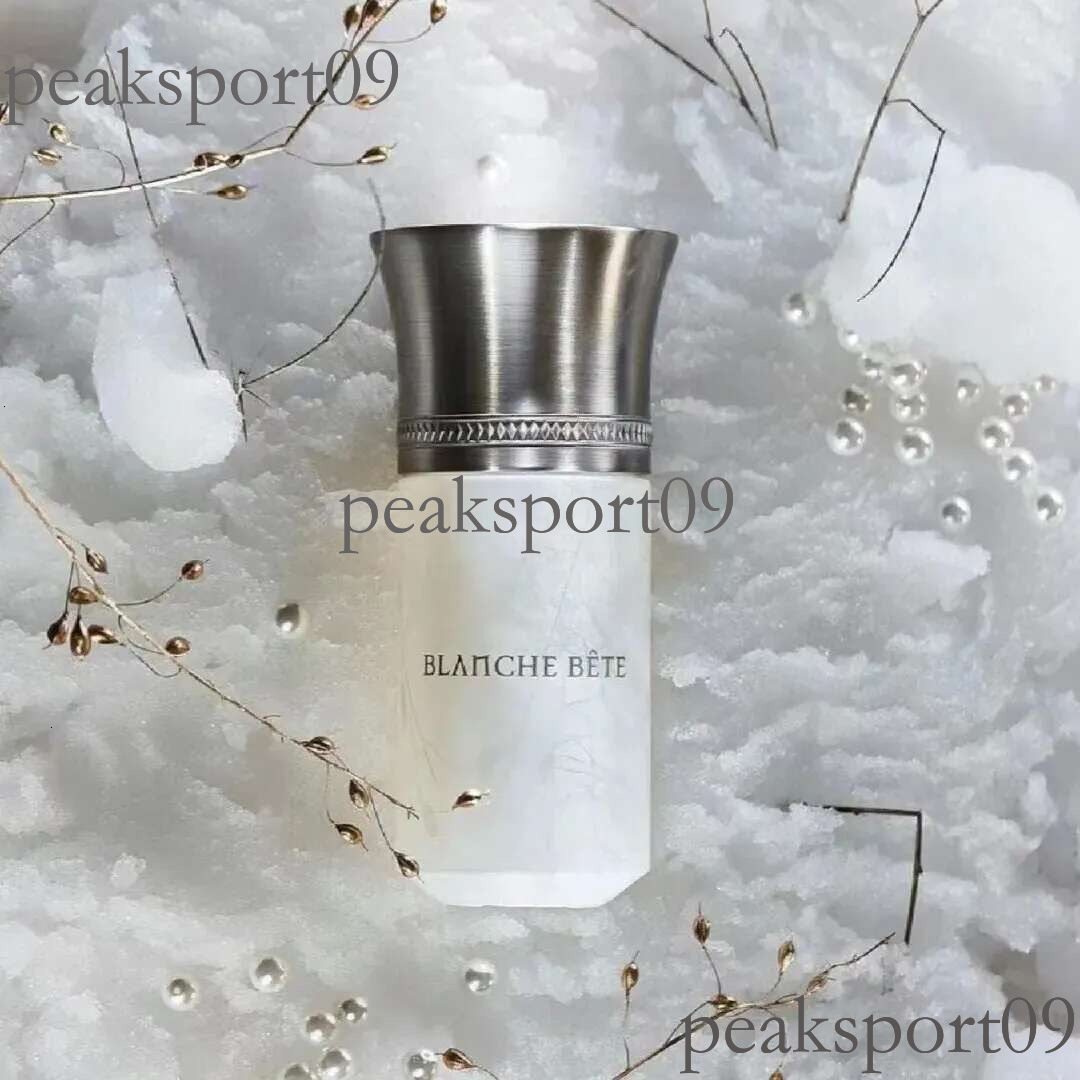 Liquides Imaginaires Perfume 100ml Humaine Fleur De Sable Dom Rose Blanche Bete Fragrance For Men Women 3.4oz Long Lasting Smell Neutral Unisex Parfum