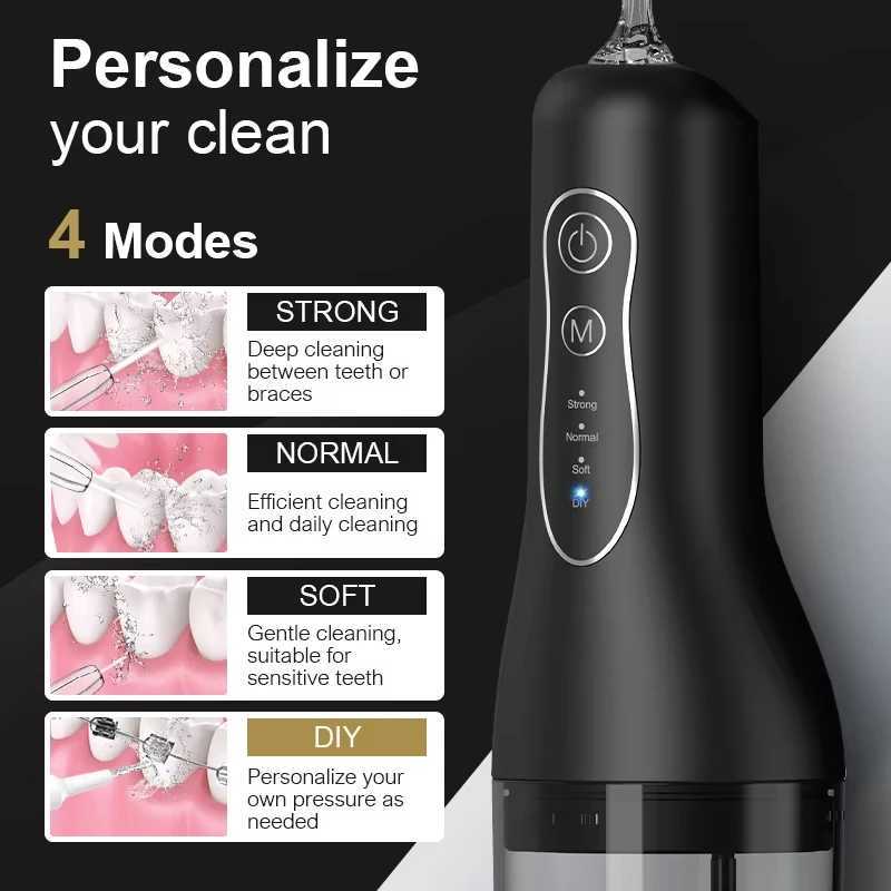 Oral irrigator portable dental sink USB charging sink M250408