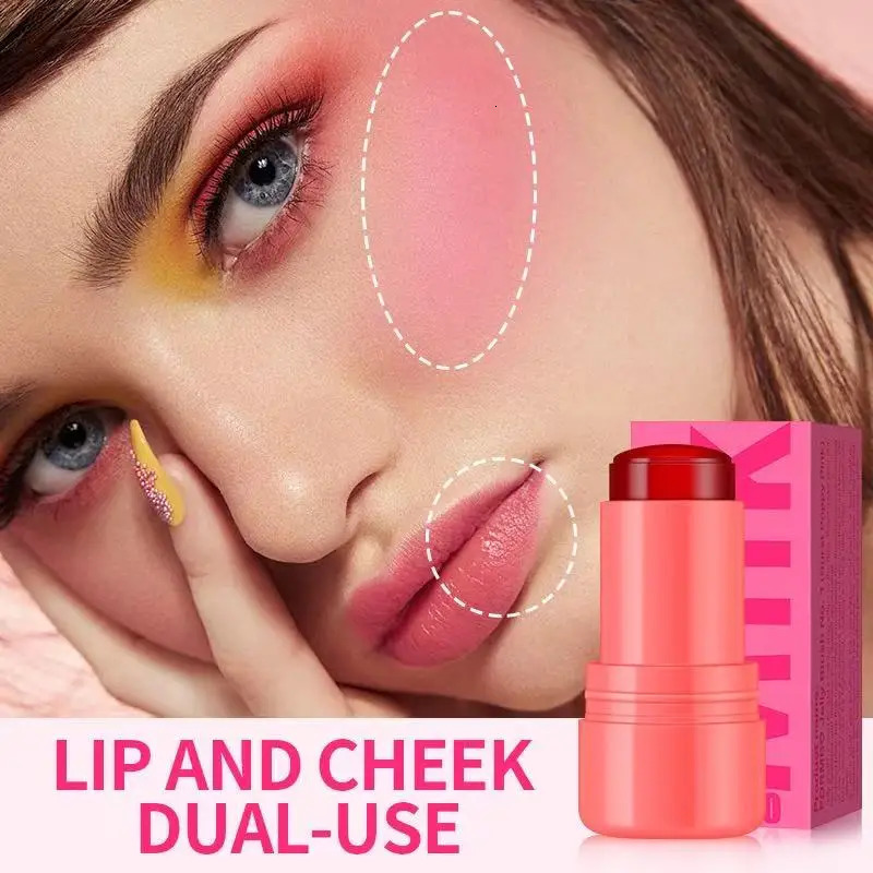 FORMBO multicolor jelly powder blusher stick used for face and lips twocolor lipstick to illuminate the complex 250325