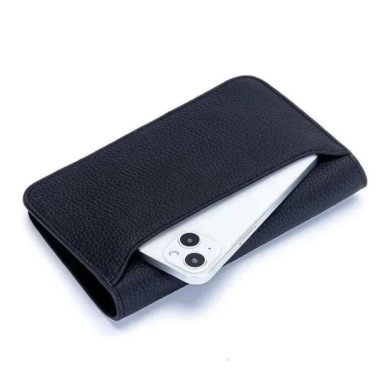 Genuine Leather Lady Large Capacity Long Wallet Multi-Function Handbag Passport Holder Fashion Coin Purse