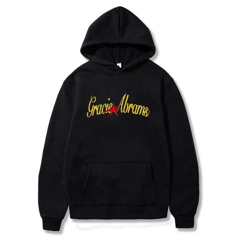 Gracie Abrams Hoodie Celebrity Merch 2024 Tour Long Sleeve Street Clothing Mens Hoodie Fashion Clothing W250408