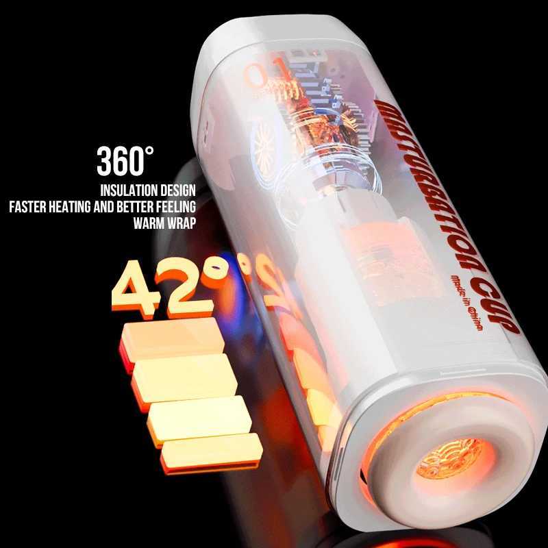 Automatic suction for male masturbation hot male masturbation cup penis sex toys adult productsW250408