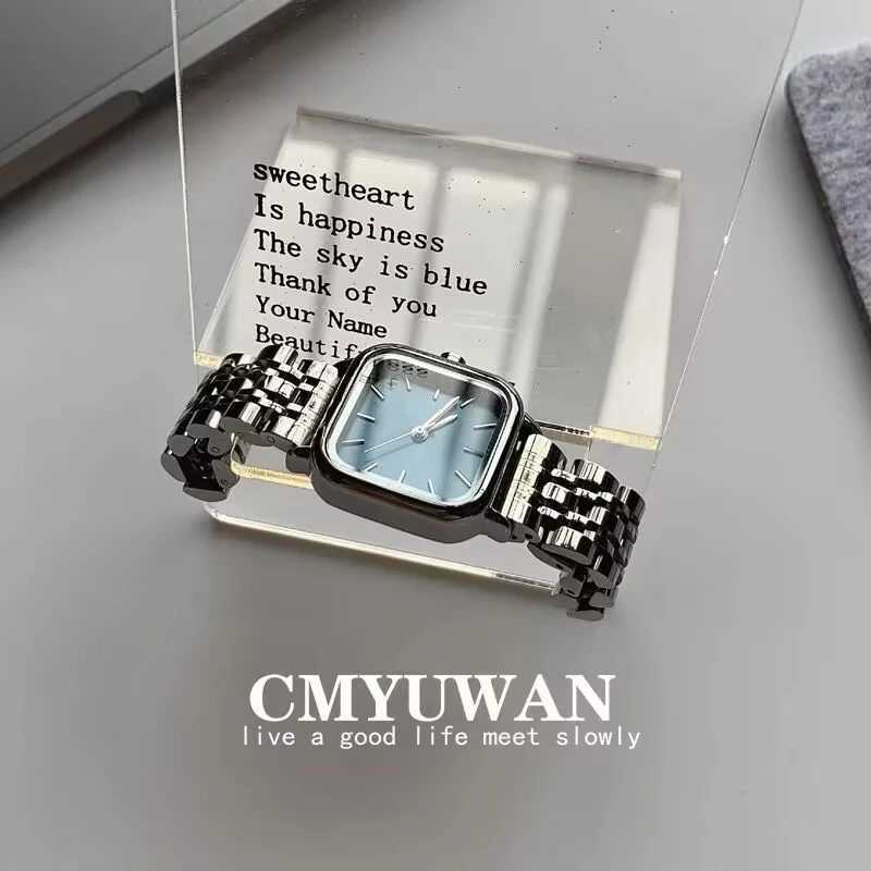 Fashion Simple Women Watch Versatile Ins Watch Female Student Bamboo Knot Steel Band Quartz Watch Luxury Gift WatchT250408