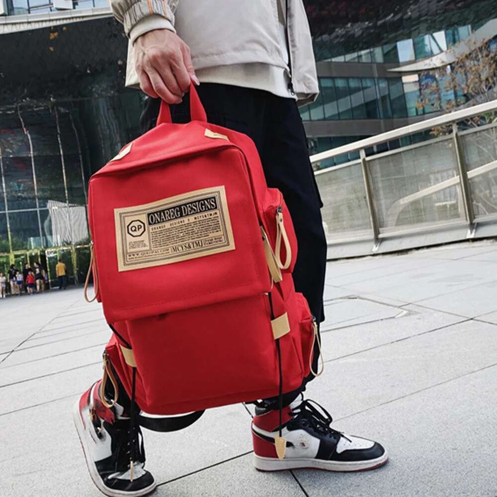Backpack Men s Simple Large Capacity Travel Computer Bag Women s Junior High School Student Schoolbag For Commuting Use Mw