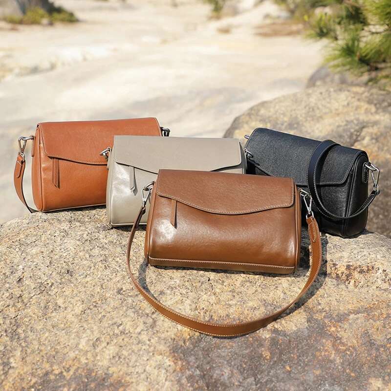 2025 New Spring Ladies Versatile Crossbody Female Large Capacity Leather Women's Handbag Single Girls Shoulder Pillow Bag