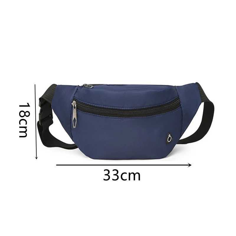 Travel womens mens waist bag casual function shoulder strap bag sports strap bag mobile phone money bag Fanny Hip Z250407