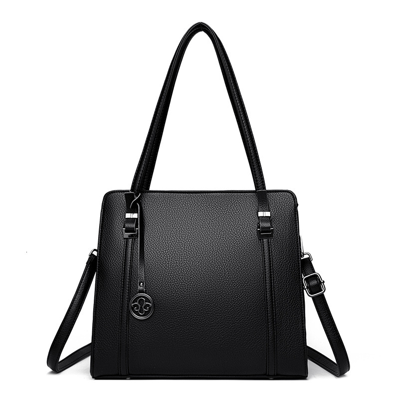 Large Capacity Tote Bag For Women Retro Fashion Design Bag For Work Commuting Armpit Crossbody Handbag