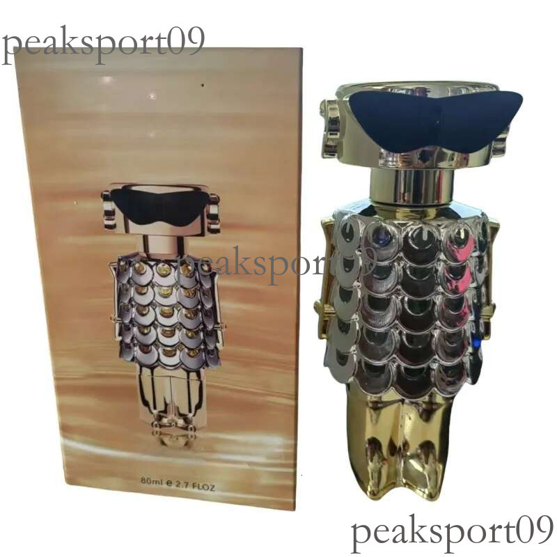 Men Designer Collection Blooms Pink Robot Phantom 80ml Cologne Gold Natural Spray Perfume For Male And Female Celebrities