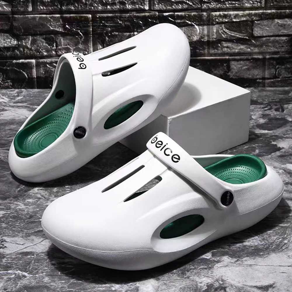 New Arrival Comwarm Summer Clogs Womens Slippers Summer Fashion Platform Cave Shoes Beach Sandals Casual Indoor Bathroom Shoes T250407