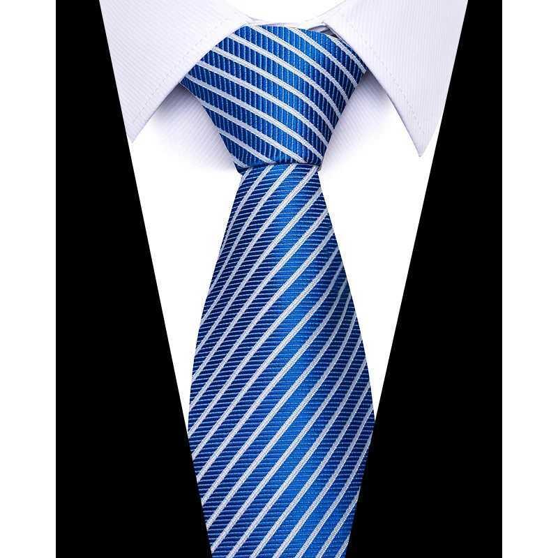 100% Silk Brand 8 cm Tie Men Newest design Necktie Plaid Mans Shirt Accessories New Years Day Workplace Cravat X250407