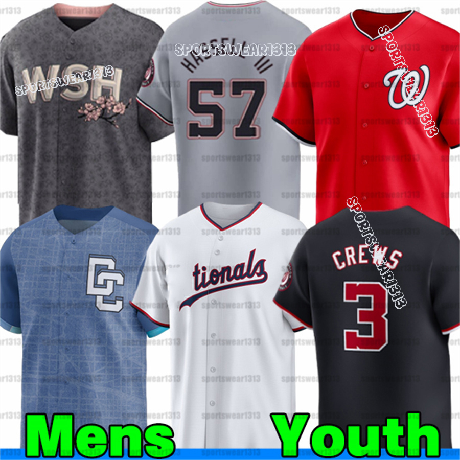 Washingtons 2025 Nationals New City Connect jersey 5 CJ Abrams Jersey MacKenzie Gore Jersey #29 James Wood Baseball Jerseys