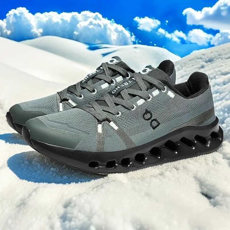 Fashionable shock-absorbing running shoes cfortable anti slip sports sneakers Z250513
