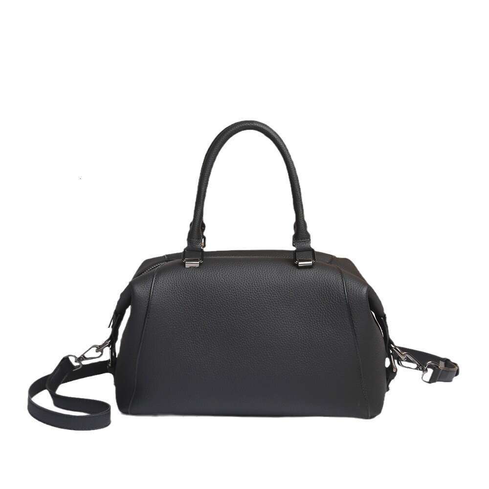 Luxury Bags Designer Niche New Versatile Togolese Top Cowhide Boston Style Cross Body Bag Stylish One Shoulder Tuote Tote