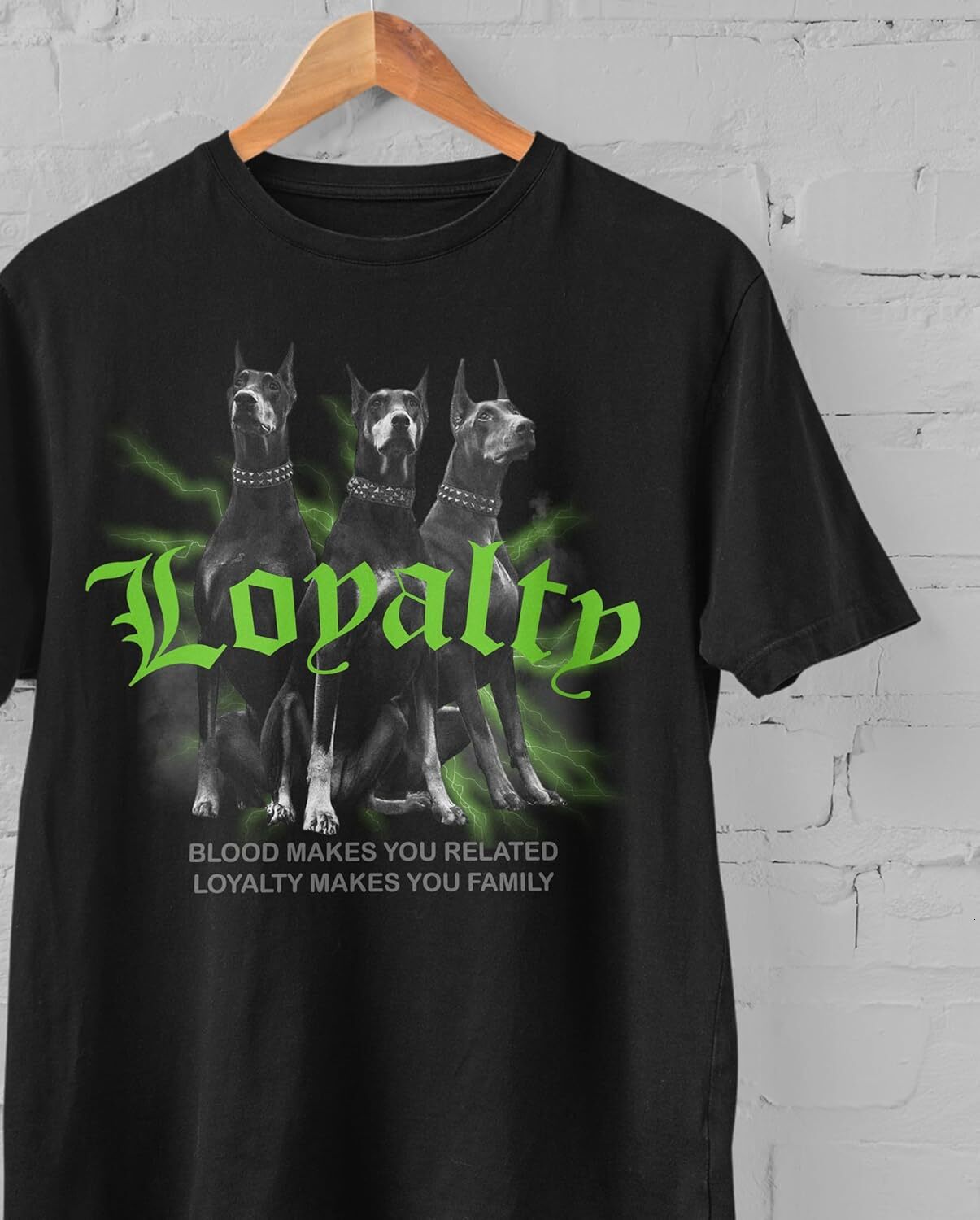 T shirt for Mens Foamposite One Black, Loyalty, Shirts Match Sneakers 2D Black Sneaker Graphic Tee Casual Tops Clothes Short sleeve