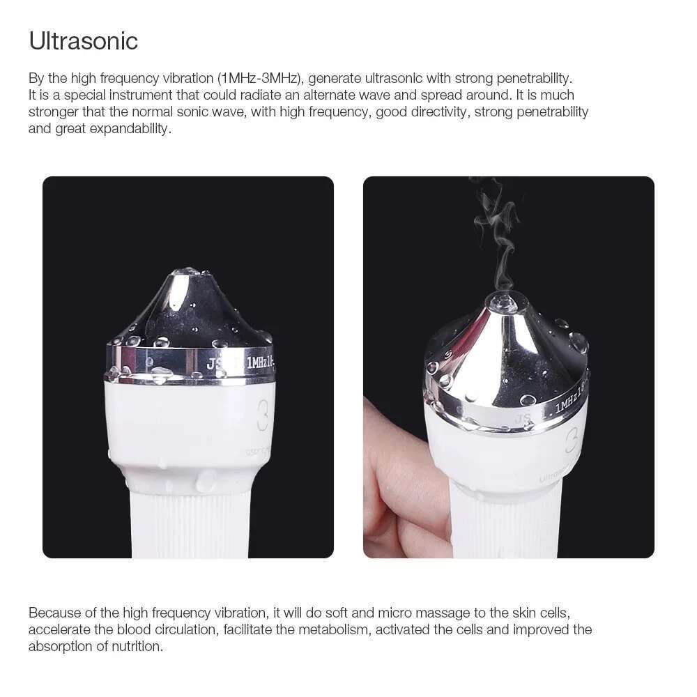 Ultrasonic Women Care Whitening Freckle Removal High Frequency Lifting Skin Anti Aging Beauty Facial Hine