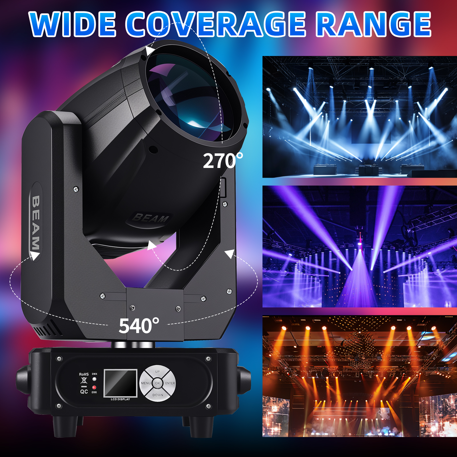 Stock In USA 350W Beam light uper Beam Stage Equipments for Party Club bar Dj Show Led Stage Light 295 Beam Moving Head Light