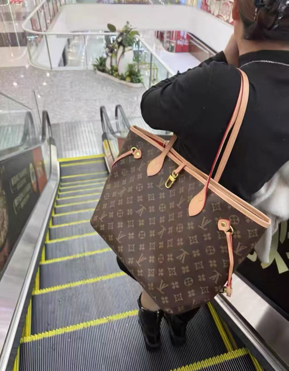 1Luxury Bag 2pcs Set Shoulder Bag Crossbody Bag luxury designer bag Purse Designer Tote bag designer bag 2025 summer large capacity Composite bag wallet backpack