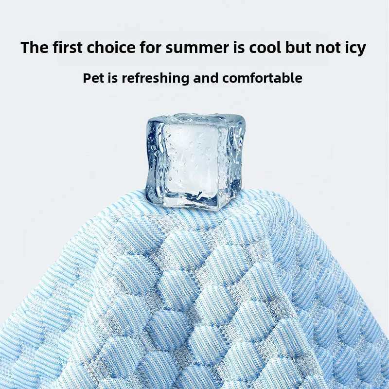 New Pet Ice Mat Summer Cool Dog Mat Dog Mat Cooling Breathable Ice Cat Mat Summer Pet Ice Cat Mat Y250407