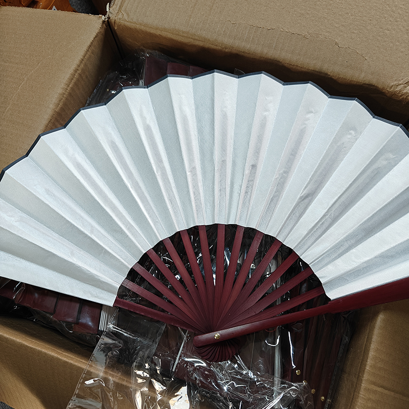 13inch Luminous Folding Rave Fan Led Play Colorful Hand Held Abanico LED Fans For Dance Neon DJ Night Club Party