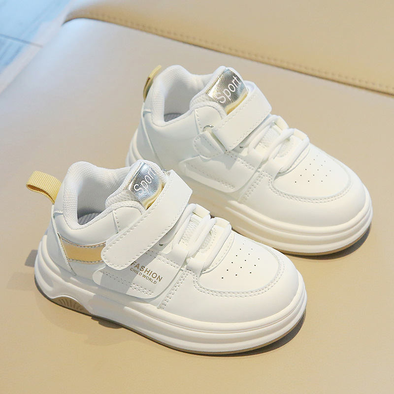 Toddlers Sneakers Boys Sport Shoes Girls Casual Shoes White Black Student Shoes Kidszworld Teen Youth Kids Running Shoes Size 21 - 32 K0631