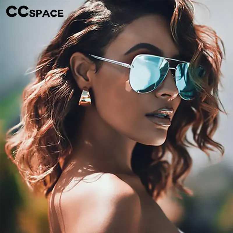 47726 XL Pilot Sunglasses Oversized Australian Key Luxury Pilot Female Shadow Retro Brand Glasses Designer Female Oculos UV400 W250408