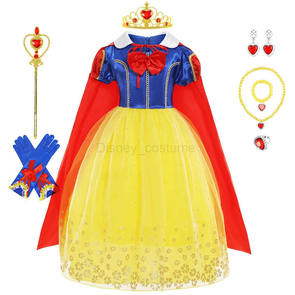 Disney Snow White Summer Princess Dress X250408
