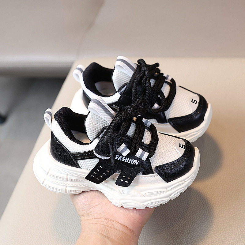 Kids Sneakers for Girls Fashion Design Sports Shoes Kidszworld for Toddlers Non-slip Children School Running Shoes for Boys Size 21 - 30 K0637