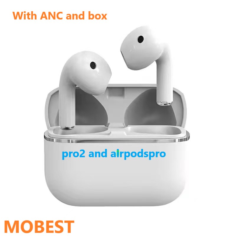 TWS Earbuds Wireless airpds4 Earphones Bluetooth Headsets pro 2 Audifonos USB-C Charing Port Headset in-ear Stereo Gaming Noise Cancelling Earphone