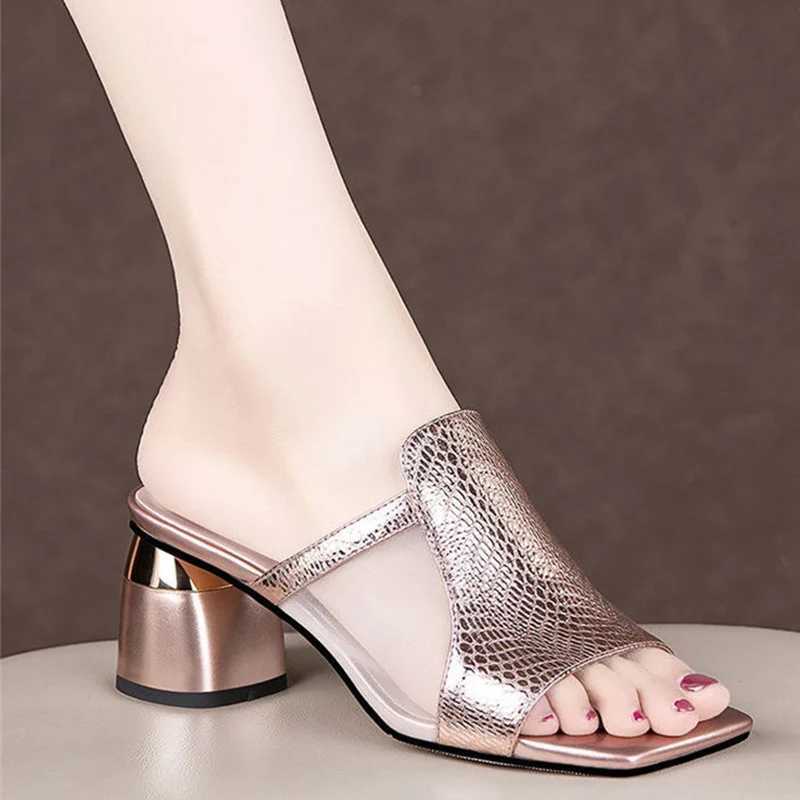 2023 Womens New Luxury Sandals Summer Mid Boots Short and Fat Casual Designer Dress Pump Bounce Back Mule Shoes Zapatos WomensXJ250407