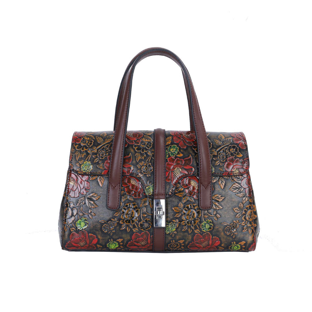 Siweiya Women's Bag 2022 New Collection Fortune 7803. Blossoming Series Single Shoulder Handbag