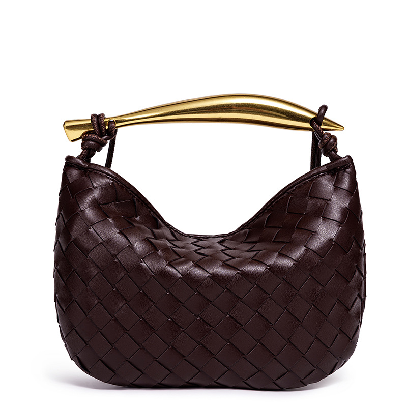 Designer free shipping Plaid tote bag women bag shoulder bag crossbody bag versatile large capacity handbag Velour red