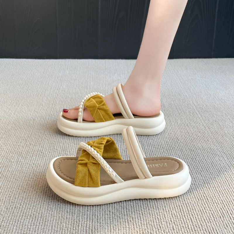 2025 New Yueting Summer New Shoes Fashion Versatile Designer Women's Slippers Sandals Single Shoes Double Wear Trendy Sandals1