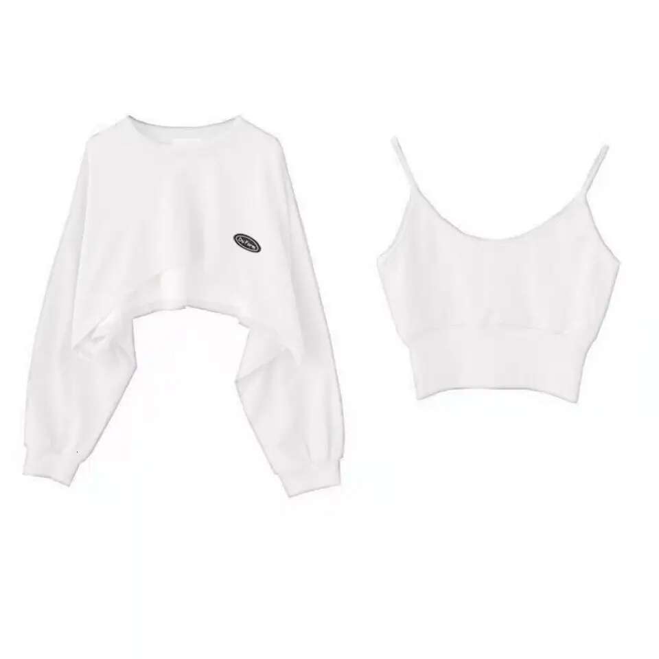 New Women Solid Color O-Neck Long Sleeve Hoodie Sweatshirt Fashion Ladies Streetwear Slouch Pullover Jumper Tops