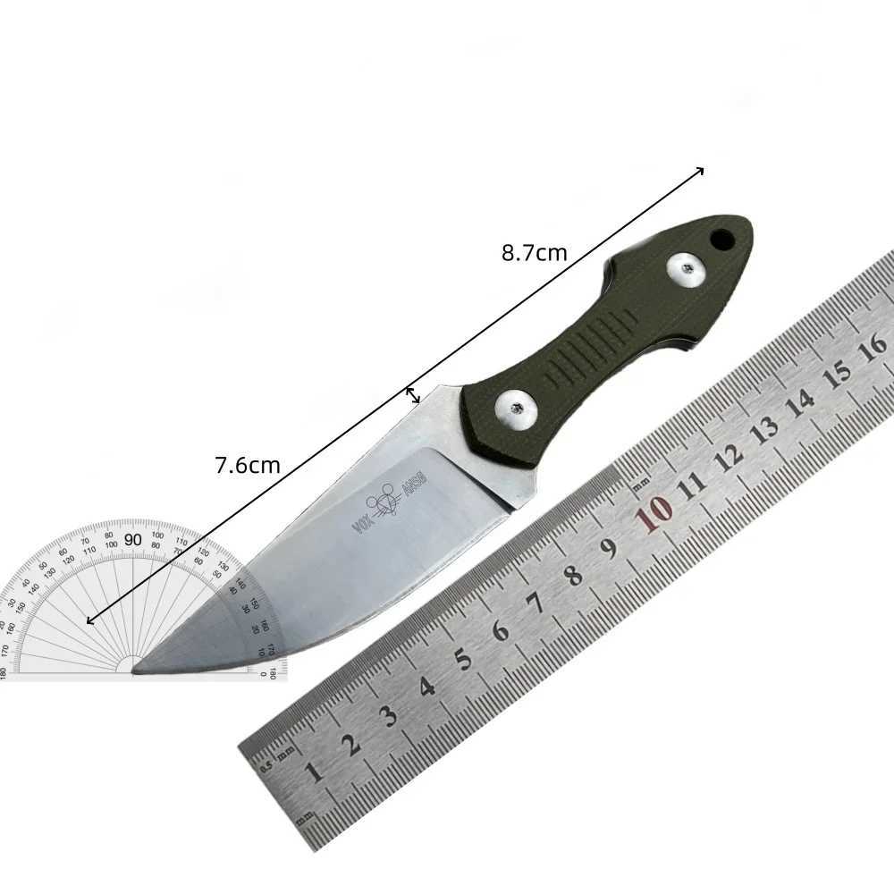 GiantMouse GMF3 fixed blade knife 8Cr13Mov blade G10 handle high-quality pocket knife outdoor EDC camping hiking tool gift X250408