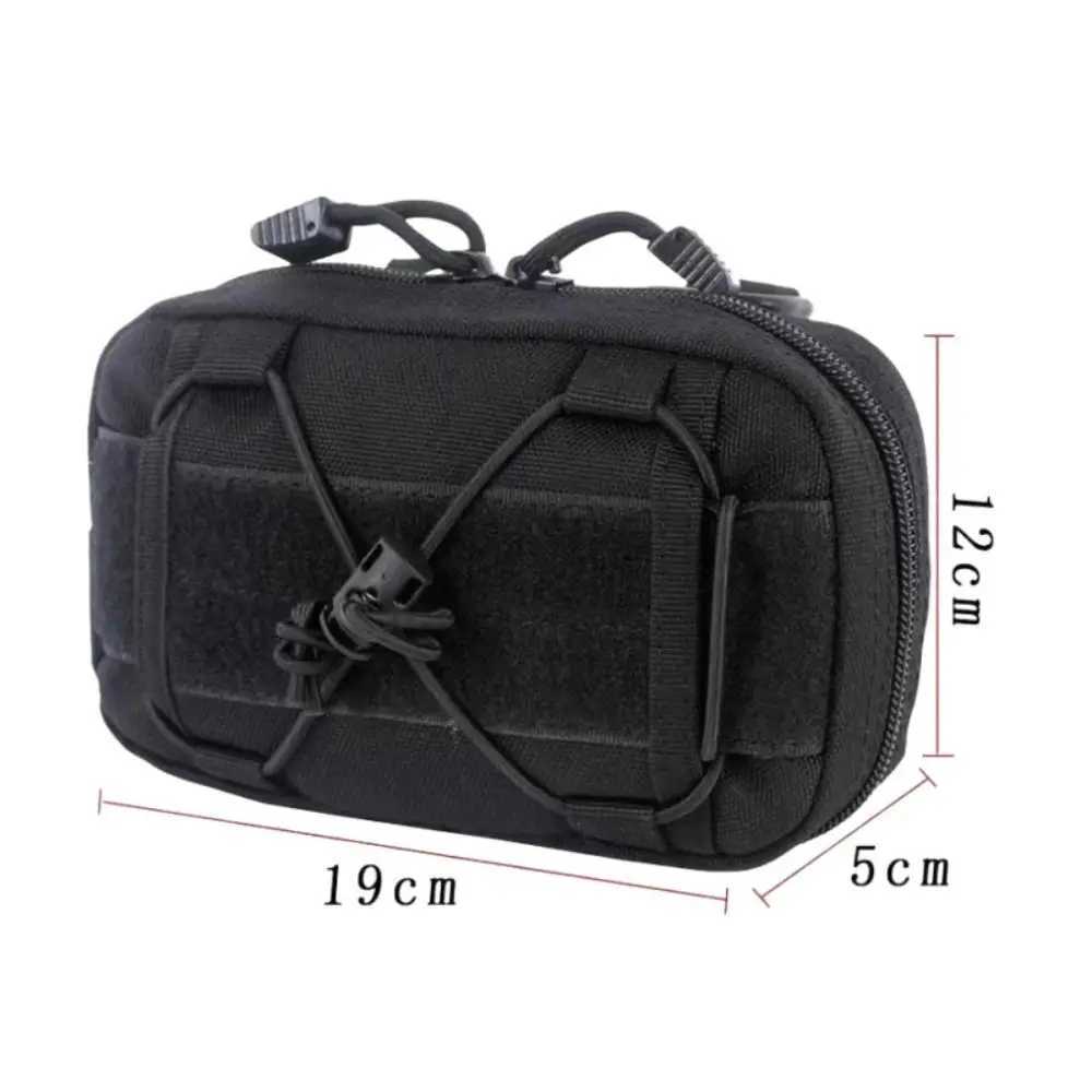 Molle Waist Fanny Pack Large Capacity 600D Oxford Cloth Climbing Belt Bag Multi-layers Durable Running Sports Belt Bag MenC250407