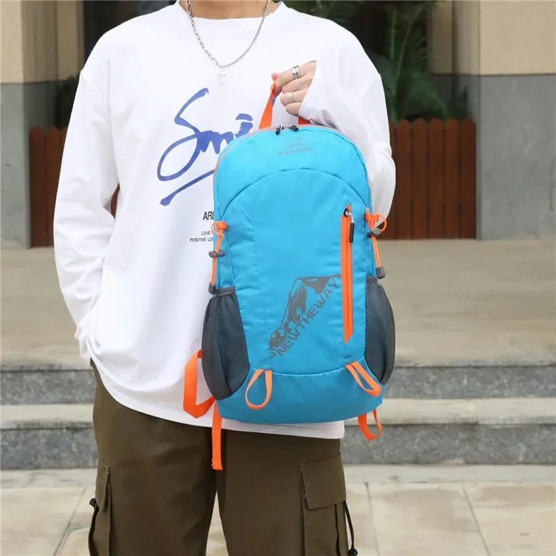 20L Ultralight Foldable Backpack Outdoor Climbing Cycling Travel Knapsack Hiking Daypack Portable Folding Mountaineering Bags 250407