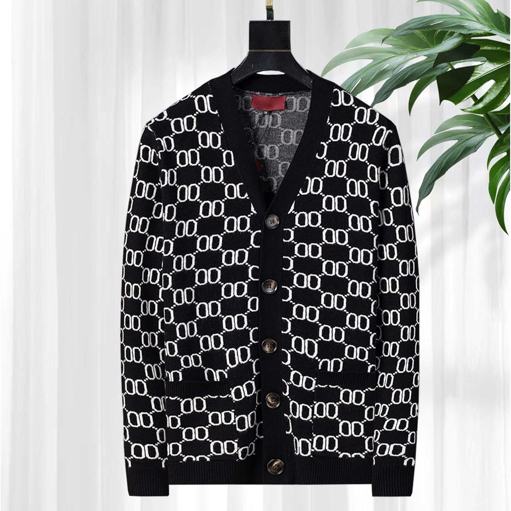 High quality designer men sweater, knitted cardigans, long sleeved button sweaters, letter embroidered cardigans, women button sweater, Asian sizes M-3XL