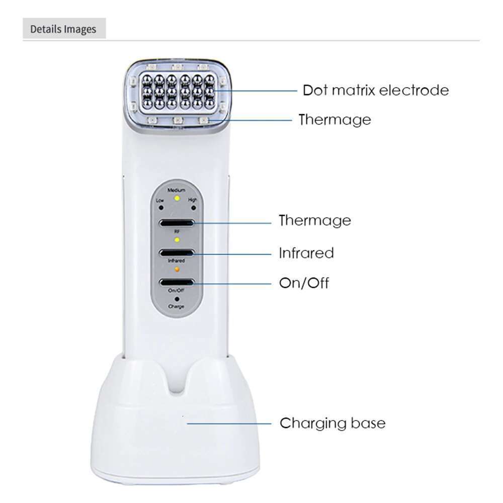 Facial Lifting Remove Wrinkles Dot Matrix Hine Face Skin Tightening Beauty Device Shrink Pores Tools US EU