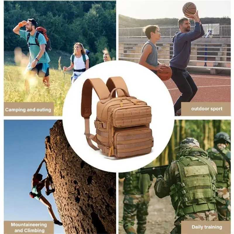 9L Multifunctional Backpack Camping Daypacks Hiking Backpack Gym Bag Sports Backpack Outdoor Rucksack for RidingC250407