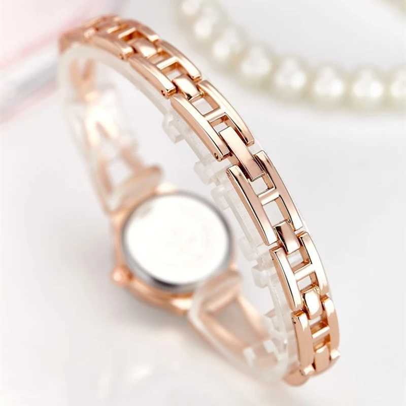 New Fashion Womens Bracelet Watch Mujer Relojes Small Dial Quartz Casual Fashion Watch Hour Womens Elegant WatchT250408