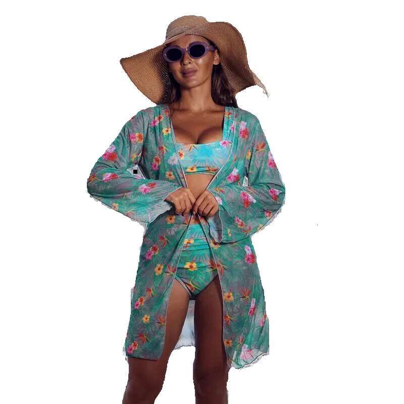 2025 elegant 3-piece women's two-piece set swimsuit bikini hanger
