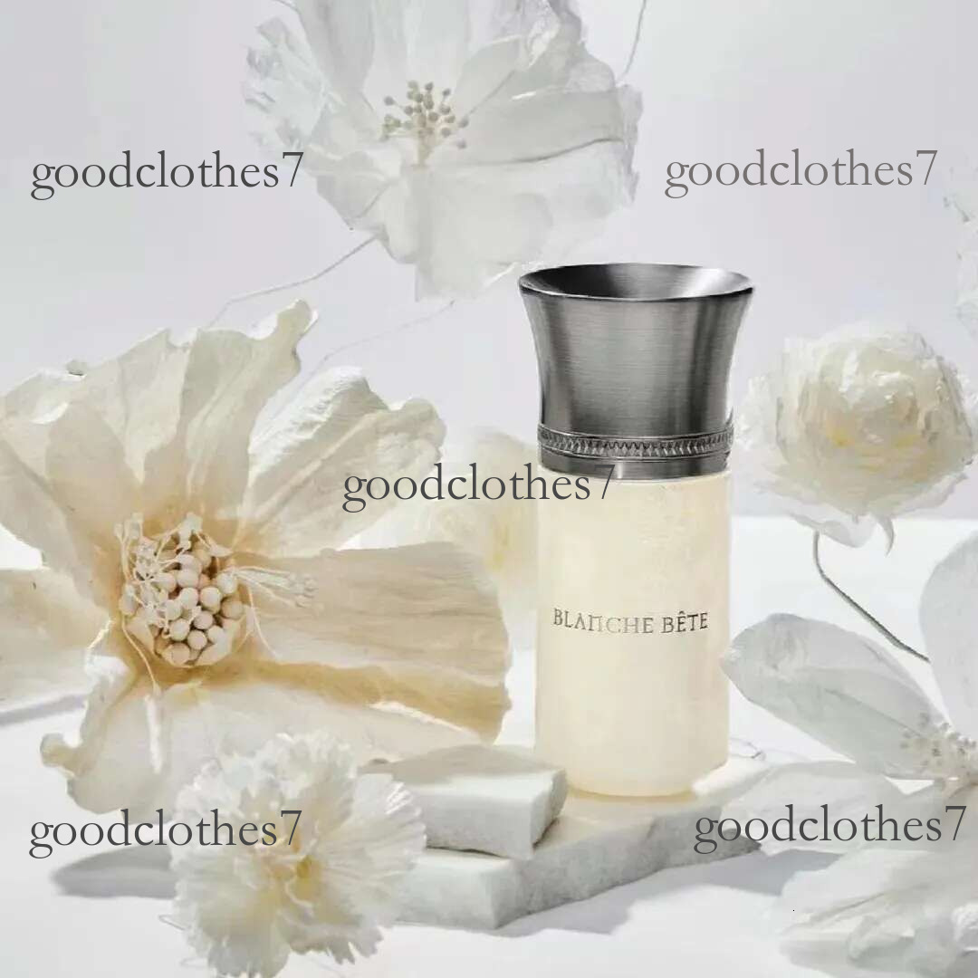 Liquides Imaginaires Perfume 100ml Humaine Fleur De Sable Dom Rose Blanche Bete Fragrance For Men Women 3.4oz Long Lasting Smell Neutral Unisex Parfum