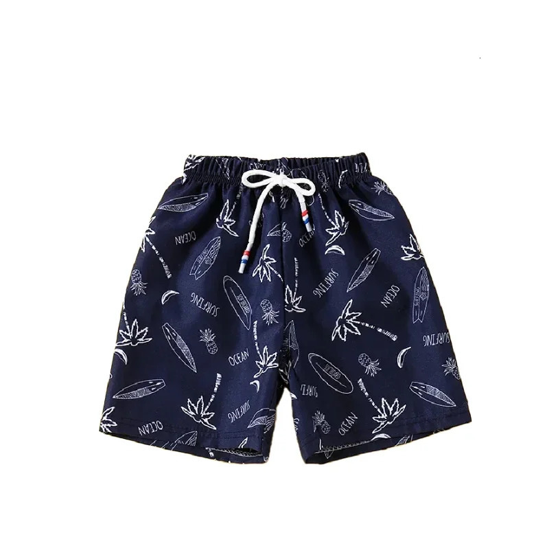 2025 Baby Boy Printed Swimming Trunks Clothes Children Toddler Green Shorts Kids Swimsuit Children Summer Swimwear Clothing 250408