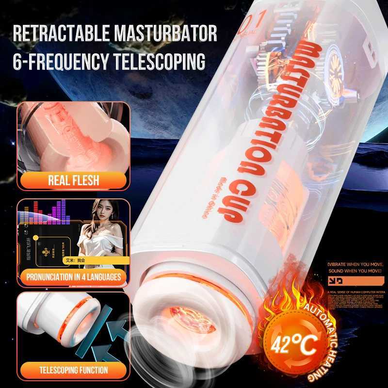 Automatic suction for male masturbation hot male masturbation cup penis sex toys adult productsW250408