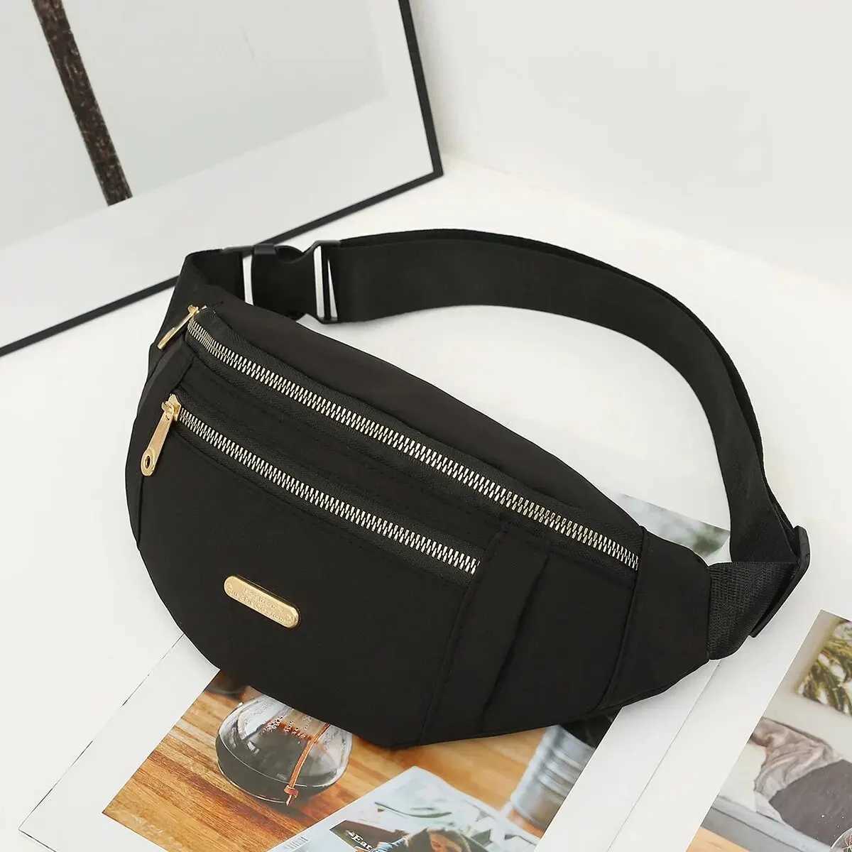 Fanny Packs Womens Waterproof Waist Bag with Adjustable Shoulder Straps Suitable for Travel and Sports Running Z250407