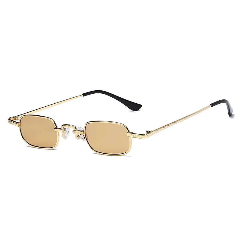Fashion Small Rectangular Sunglasses Women Men Sun Shades Vintage Glasses