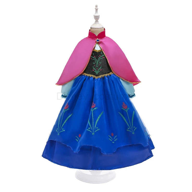 Disney Princess costume girl Anna dress 2 3 4 5 6 8 10 years X2504081