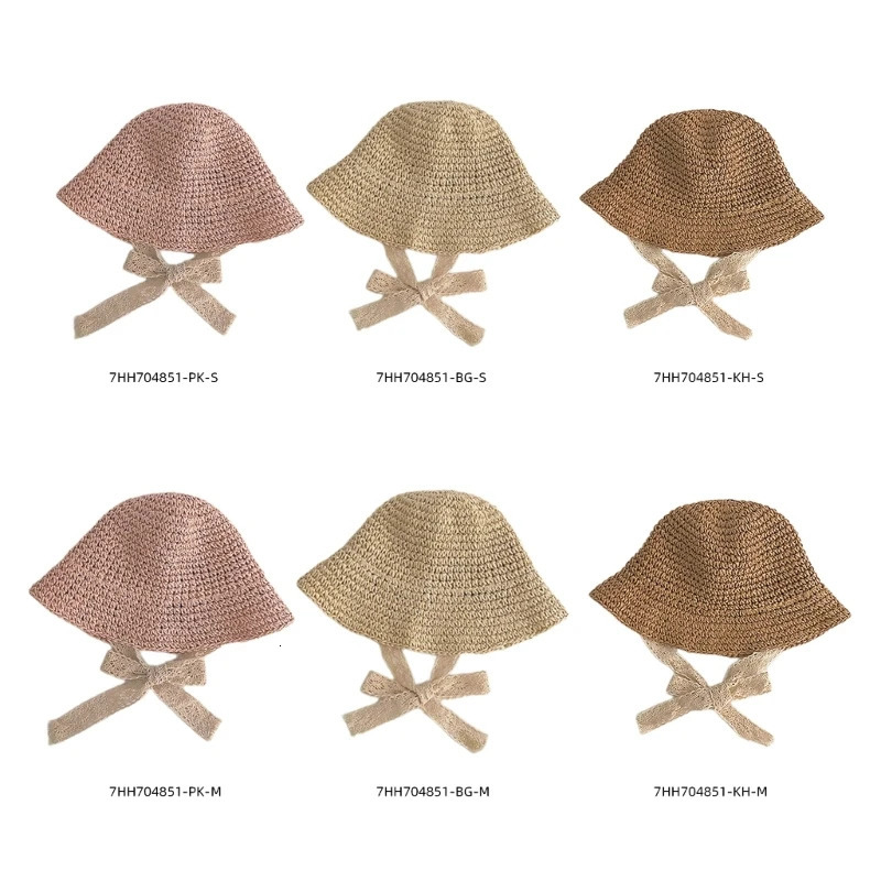 Spring Summer Baby Hat for Outdoor Child Sun Protections Straw Caps Fashionable 250408
