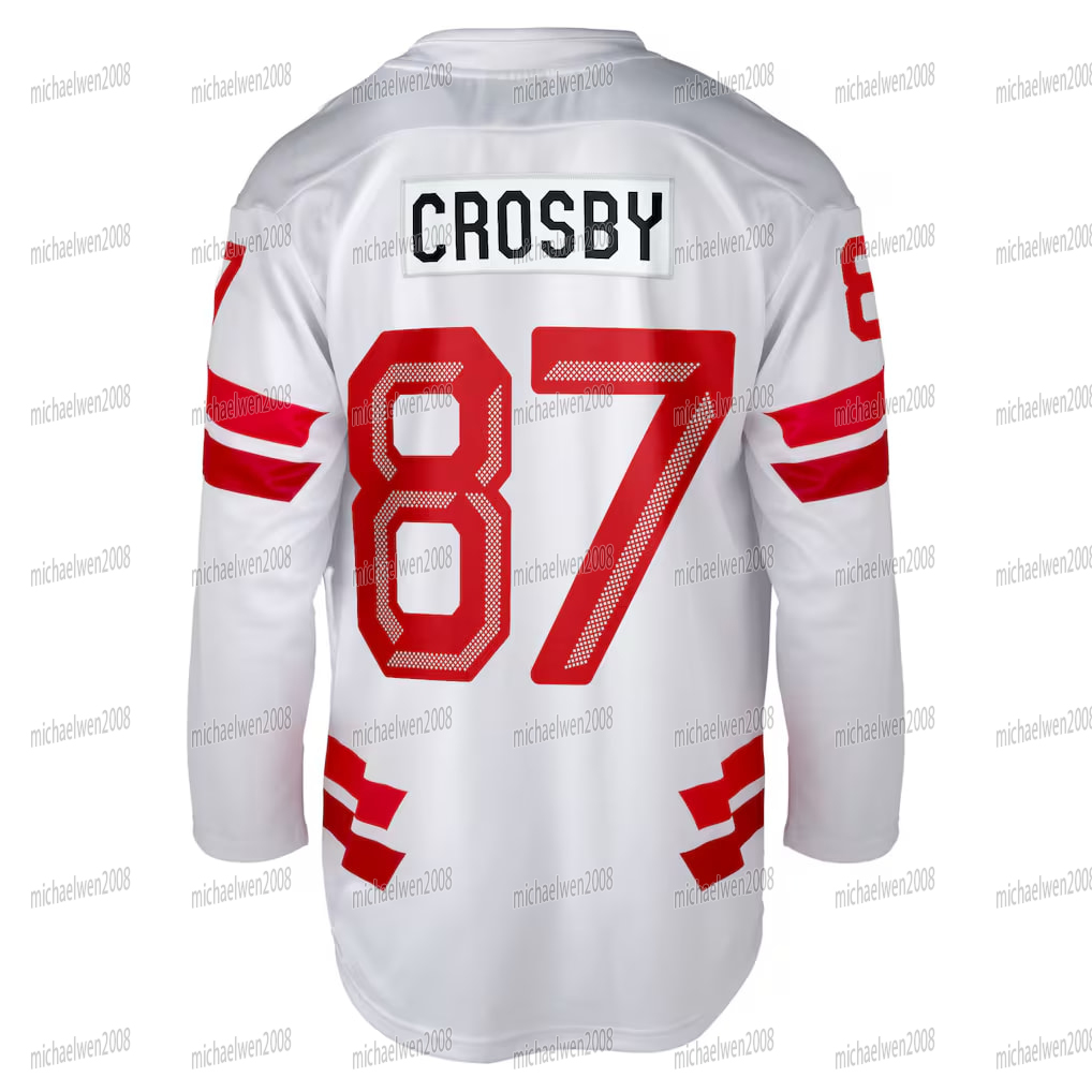 Personalized Custom Canada Hockey Jerseys 2026 Olympicss Sidney Crosby Mcdavid Nathan Mackinnon Brayden Point Cale Makar Sam Reinhart