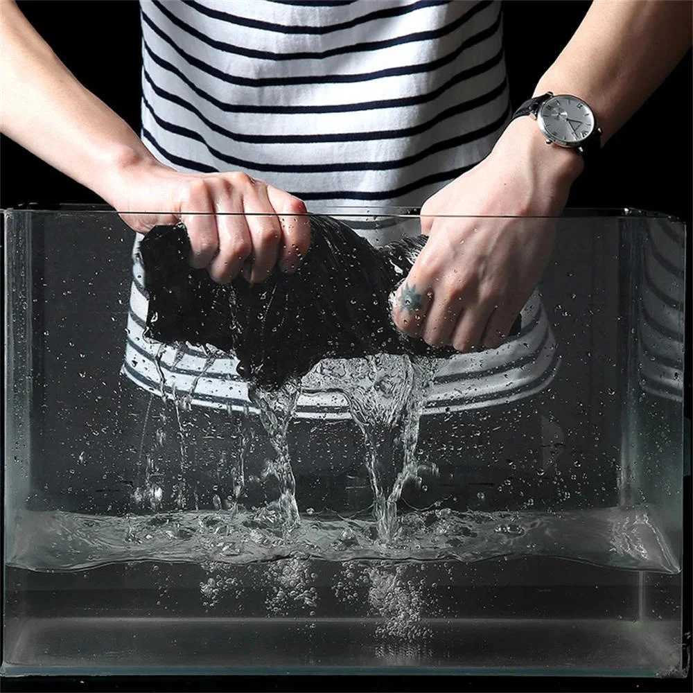 Mens summer ultra-thin ice silk beach casual shorts for jogging and quick drying mens zipper loose gym sports shortsXJ250407